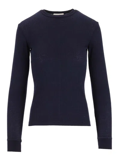 Forte Forte Lightweight Sweater In Blue