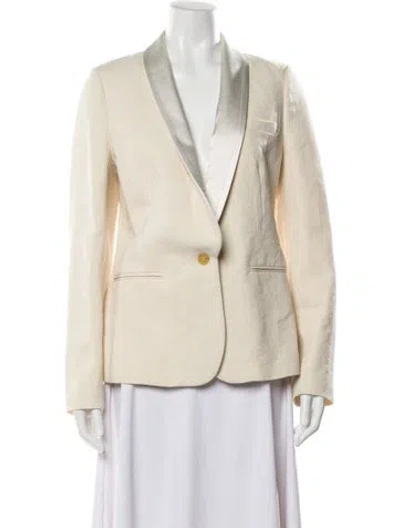 Pre-owned Forte Forte Linen Blazer In Neutral