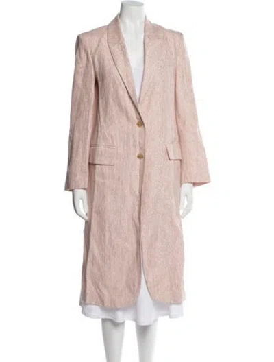 Pre-owned Forte Forte Linen Coat In Neutral
