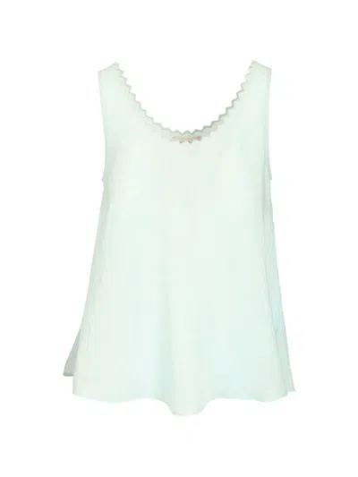Forte Forte Linen Top In Sky Blue
