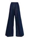 Forte Forte Wide-leg Jeans In Blue