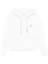 Forte Forte Logo-patch Hoodie In Blue