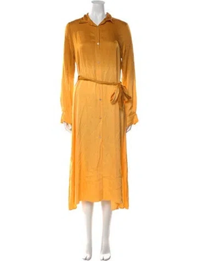 Pre-owned Forte Forte Long Dress In Orange