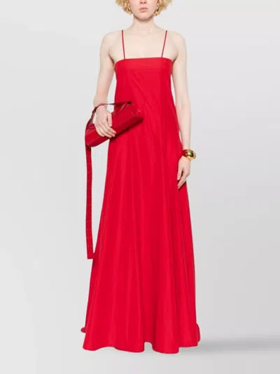 FORTE FORTE LONG DRESS WITH ADJUSTABLE SPAGHETTI STRAPS