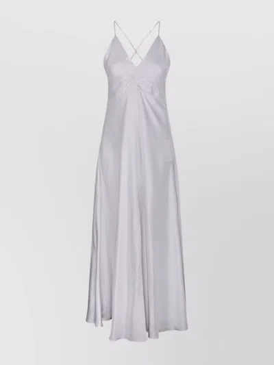 FORTE FORTE LONG SILK SLIP DRESS