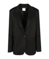 Forte Forte Long Sleeve Blazer In Black