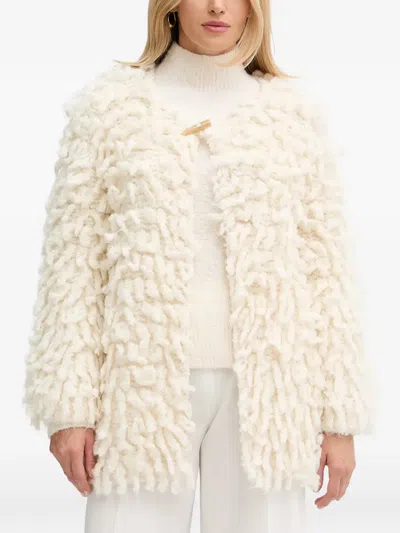 Forte Forte Long-sleeve Cardigan In Neutral