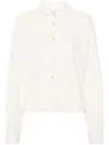 Forte Forte Long-sleeve Corduroy Shirt In Neutrals