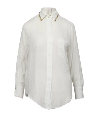 Forte Forte Long Sleeve Shirt In Gray