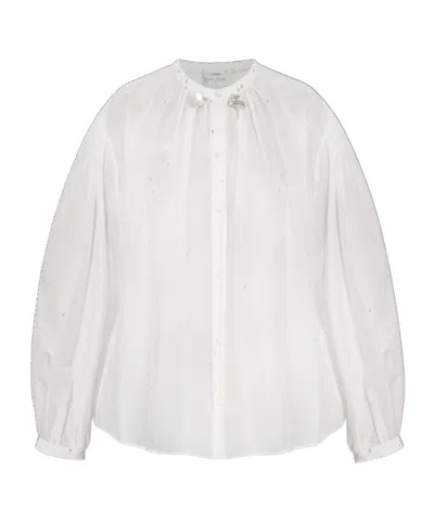 Forte Forte Long Sleeve Shirt In White