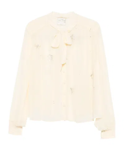 Forte Forte Long Sleeve Shirt In White