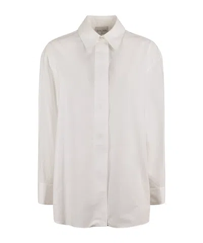 Forte Forte Long Sleeve Shirt In White
