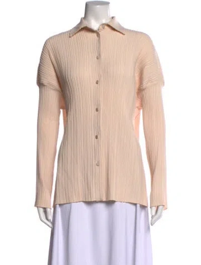 Pre-owned Forte Forte Long Sleeve Top In Pink