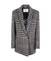 Forte Forte Alpa Jacket With Back Vent And Button Detail In Gray