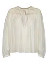 FORTE FORTE LONG-SLEEVED OVERSIZED BLOUSE