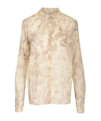 Forte Forte Long-sleeved Shirt In Nude