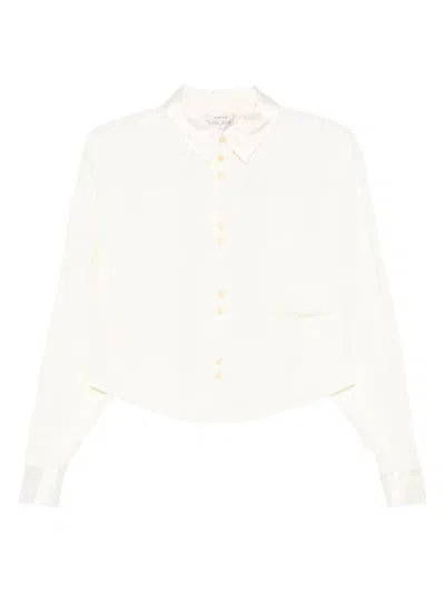Forte Forte Long-sleeved Shirt In Neutral