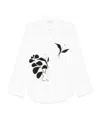 Forte Forte Forte_forte Embroidered Cotton Shirt In White