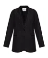 Forte Forte Long-sleeved Suit Coat In Black