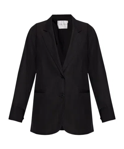Forte Forte Long-sleeved Suit Coat In Black