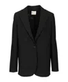 Forte Forte Long-sleeved Suit Jacket In Black