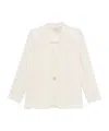 Forte Forte Long-sleeved Suit Jacket In Neutral