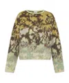 Forte Forte Bloom Mist-jacquard Sweater In Nude