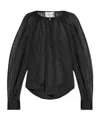 Forte Forte Long-sleeved Top In Black