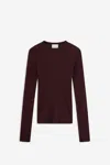 Forte Forte Longsleeve In Burgundy