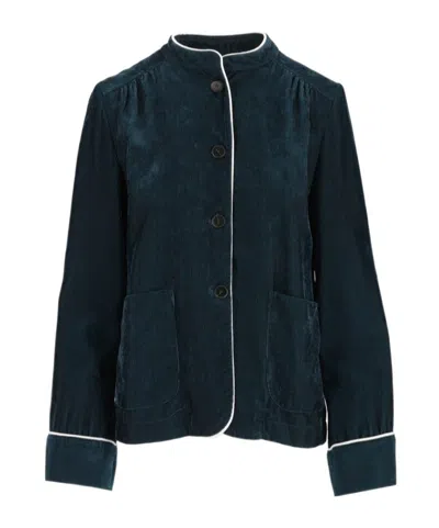 Forte Forte Long-sleeve Casual Jacket In Black