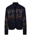 Forte Forte Samarcanda Jacquard Jacket Notte In Multi