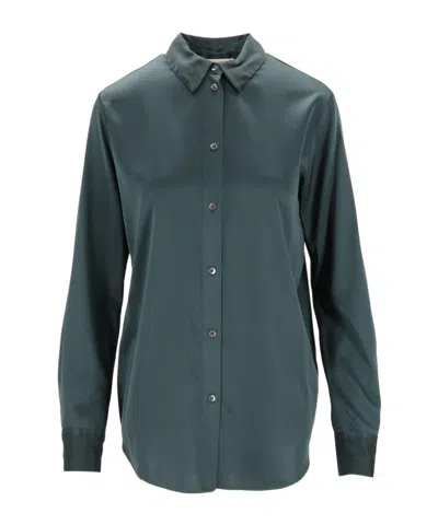 Forte Forte Long-sleeved Shirt In Green