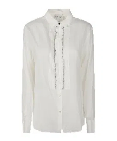 Forte Forte Long-sleeved Shirt In White