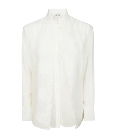 Forte Forte Long-sleeved Shirt In White