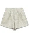 Forte Forte Forte_forte Lurex Shorts In Gold