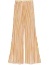 Forte Forte Lurex Trousers In Gold