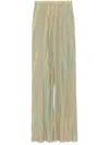 Forte Forte Lurex Trousers In Green