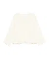 Forte Forte Matte Anvers Satin Embroidered Top In White