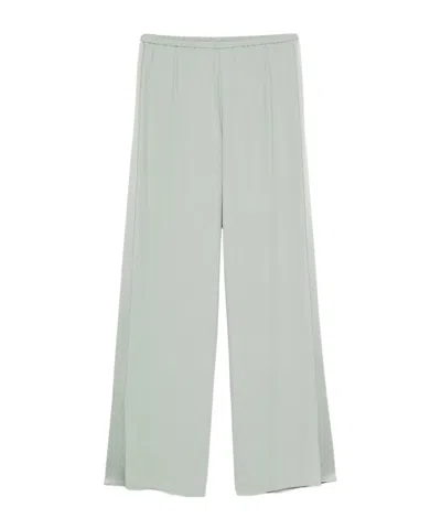 Forte Forte Matte Anvers Satin Regular Waist Smoking Pants
