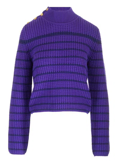 Forte Forte Striped Sweater In Multi