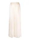 Forte Forte Micro Damier Flared Trousers In White