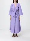 Forte Forte ドレス レディース カラー バイオレット In Blue