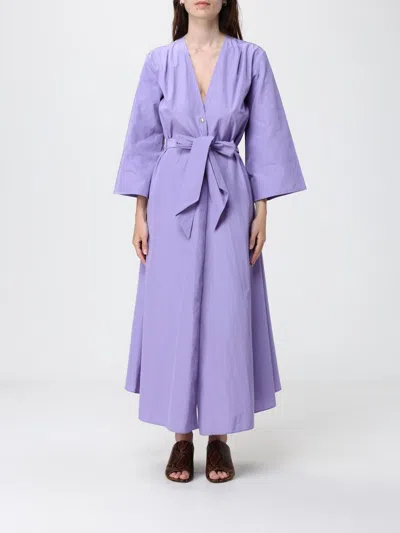 Forte Forte ドレス レディース カラー バイオレット In Blue