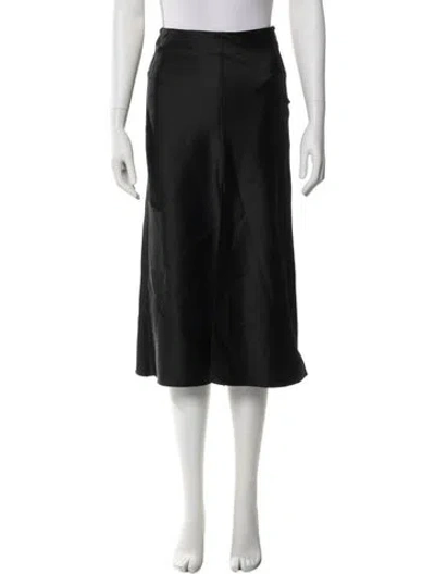 Pre-owned Forte Forte Midi Length Skirt In Blue