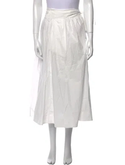 Pre-owned Forte Forte Midi Length Skirt In Neutral