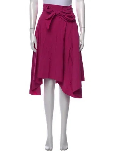 Pre-owned Forte Forte Midi Length Skirt In Pink