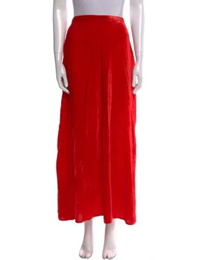 Pre-owned Forte Forte Midi Length Skirt In Red