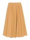Forte Forte Patchwork Midi Skirt In Multi