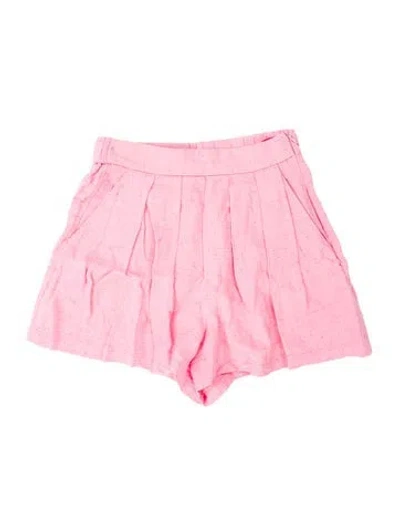 Pre-owned Forte Forte Mini Shorts In Pink