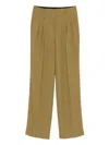 Forte Forte Pleated Wide-leg Trousers With High Waist